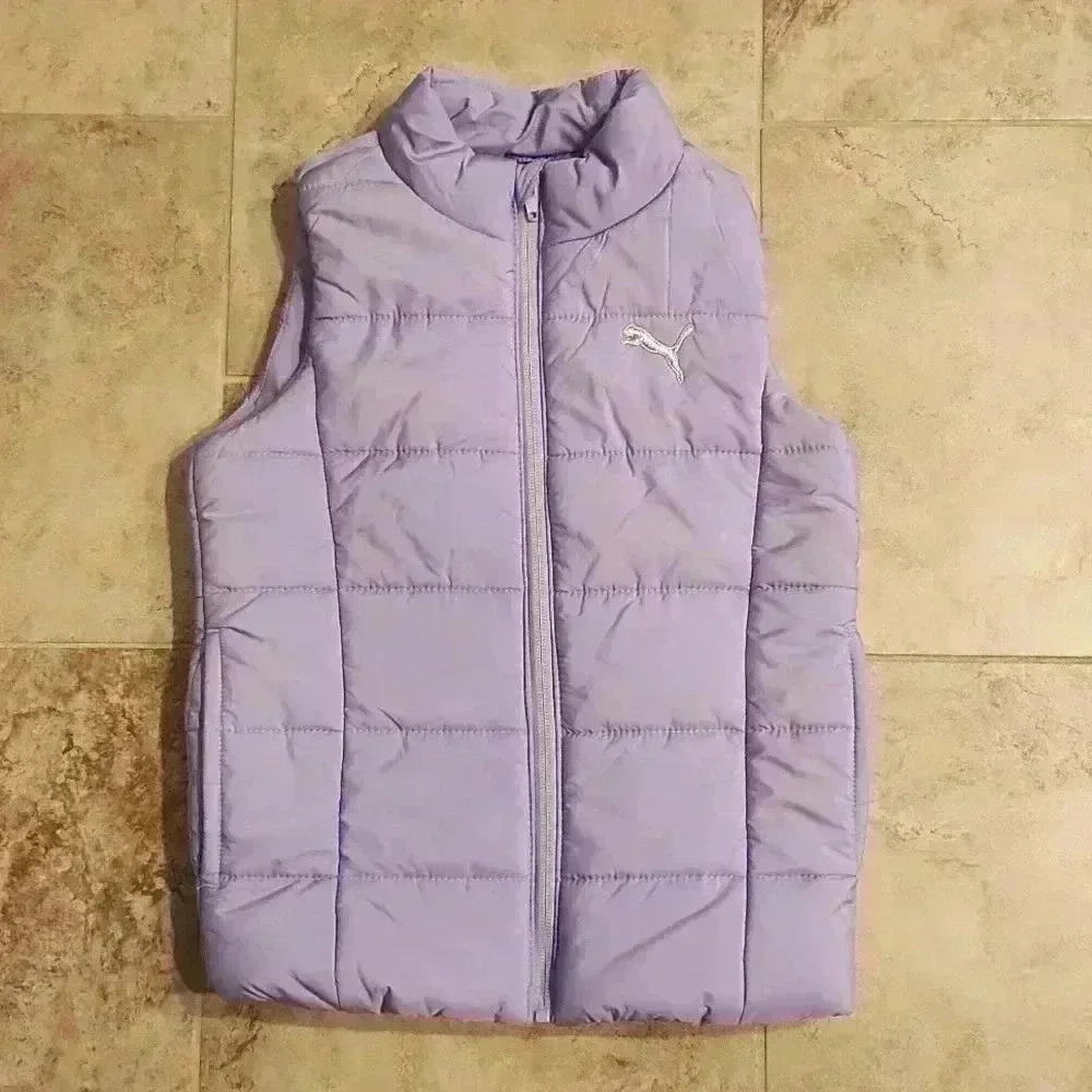 Puma Zip Up Puffer Vest